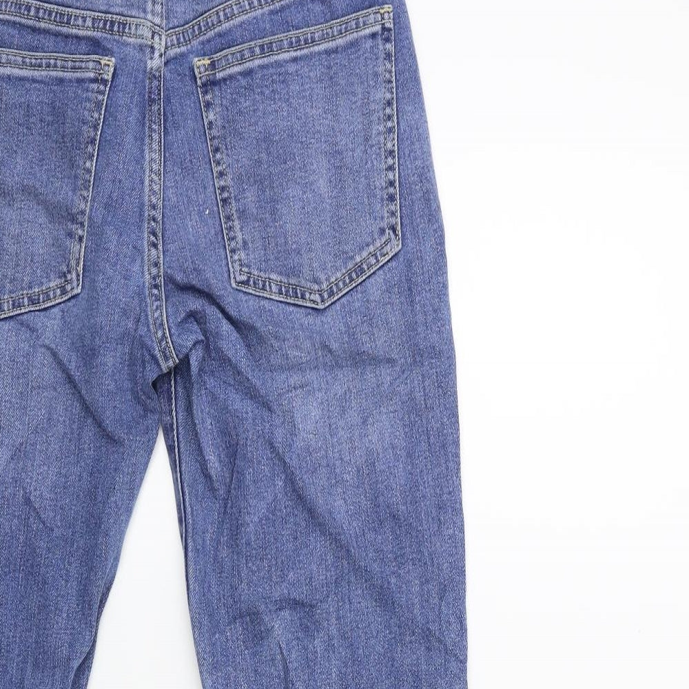 Gap Womens Blue  Denim Straight Jeans Size 28 in L26 in