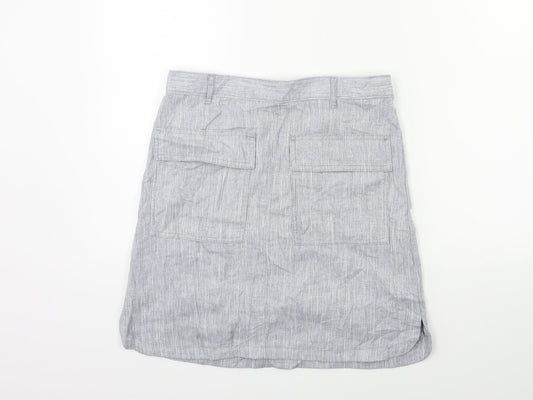 NEXT Womens Blue   A-Line Skirt Size 8
