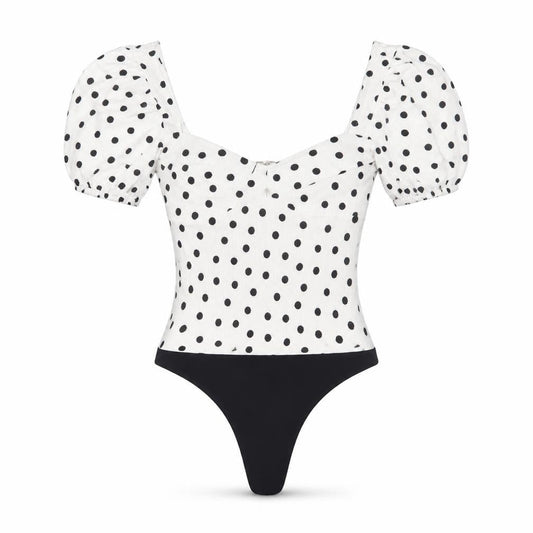 Womens UK Size 4 Miss Selfridge One-Piece White Bodysuit