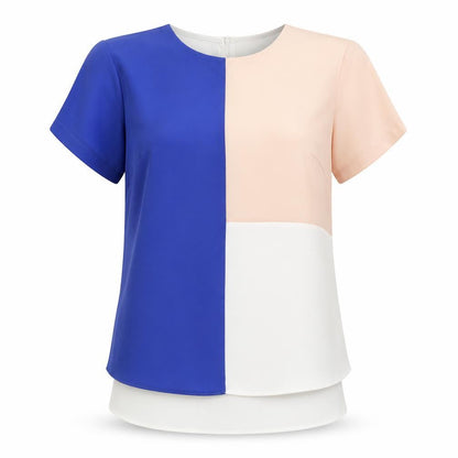 Womens UK Size 14 Dorothy Perkins Blue Basic Blouse