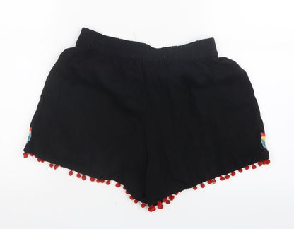 Primark Womens Black   Boyfriend Shorts Size 8