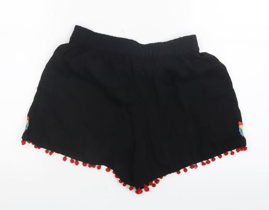 Primark Womens Black   Boyfriend Shorts Size 8