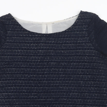 Womens UK Size 12 NEXT Blue Basic T-Shirt