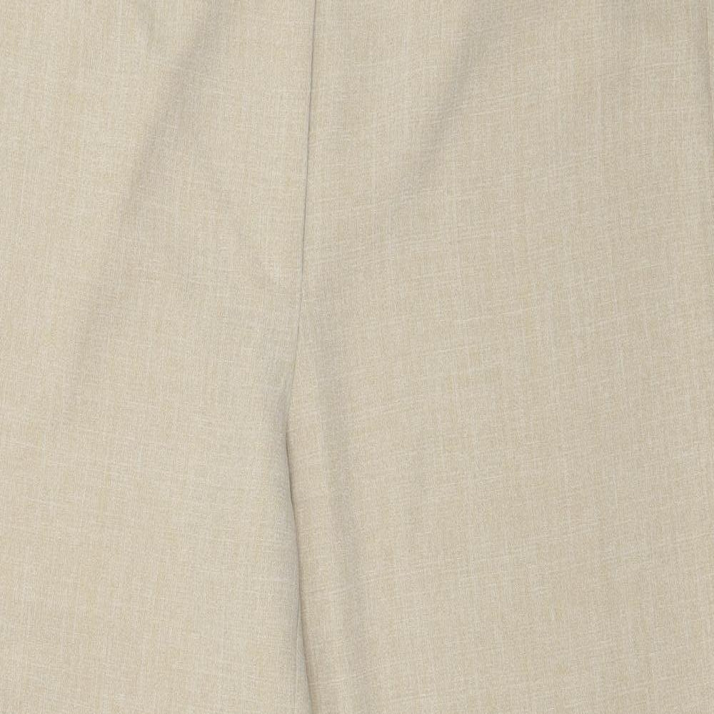 Premier Collection Womens Beige   Trousers  Size 16 L27 in
