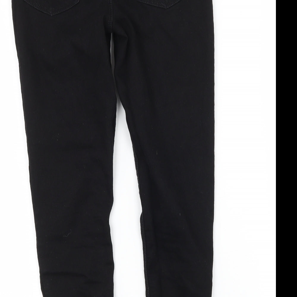 Matalan Girls Black  Denim Jegging Jeans Size 9 Years