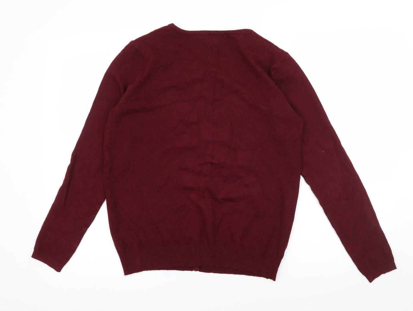 Society 8 Womens Purple  Knit Cardigan Jumper Size 12