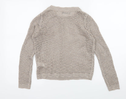 Atmosphere Womens Grey  Knit Pullover Jumper Size 6