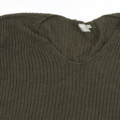 ASOS Womens Green  Knit Pullover Jumper Size 10