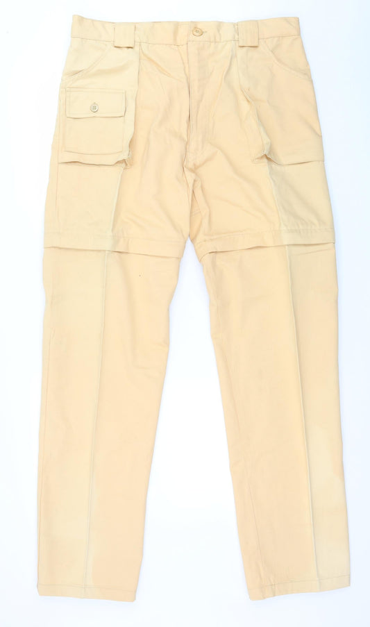 Womens UK Size 36 in Preworn Regular Fit  Orange Trousers