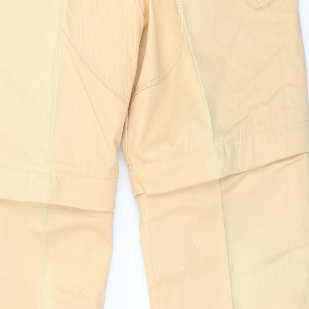 Womens UK Size 36 in Preworn Regular Fit  Orange Trousers