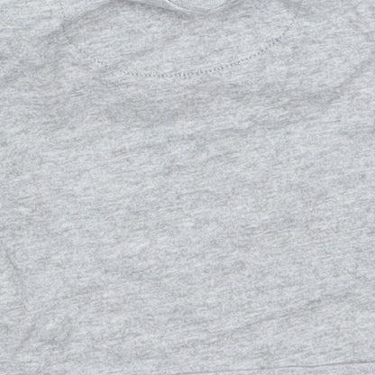 Lola Maverick Boys Grey   Basic T-Shirt Size 3-6 Months