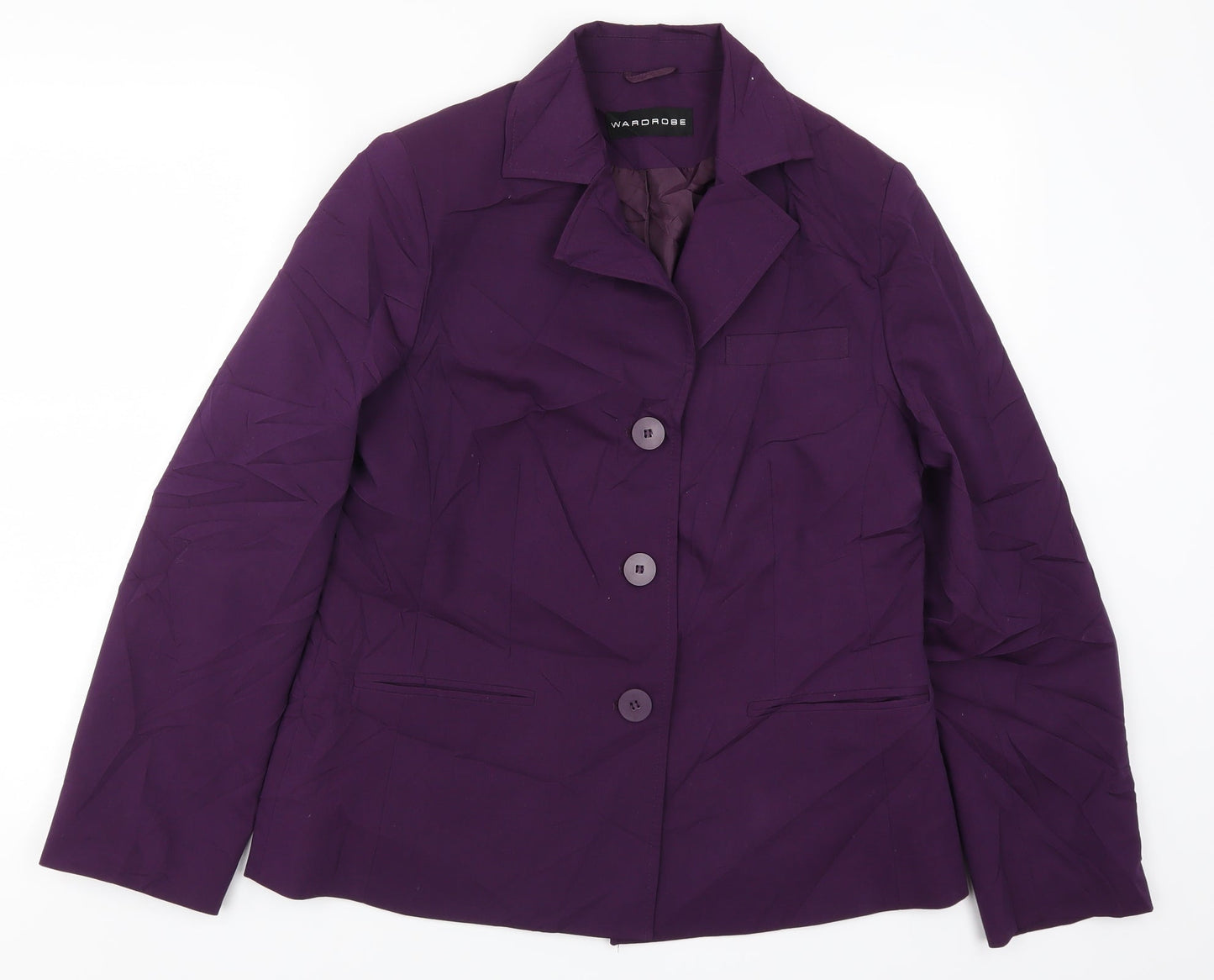 Womens UK Size 12 Wardrobe Purple Jacket