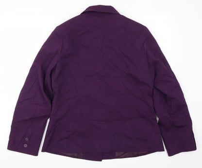 Womens UK Size 12 Wardrobe Purple Jacket