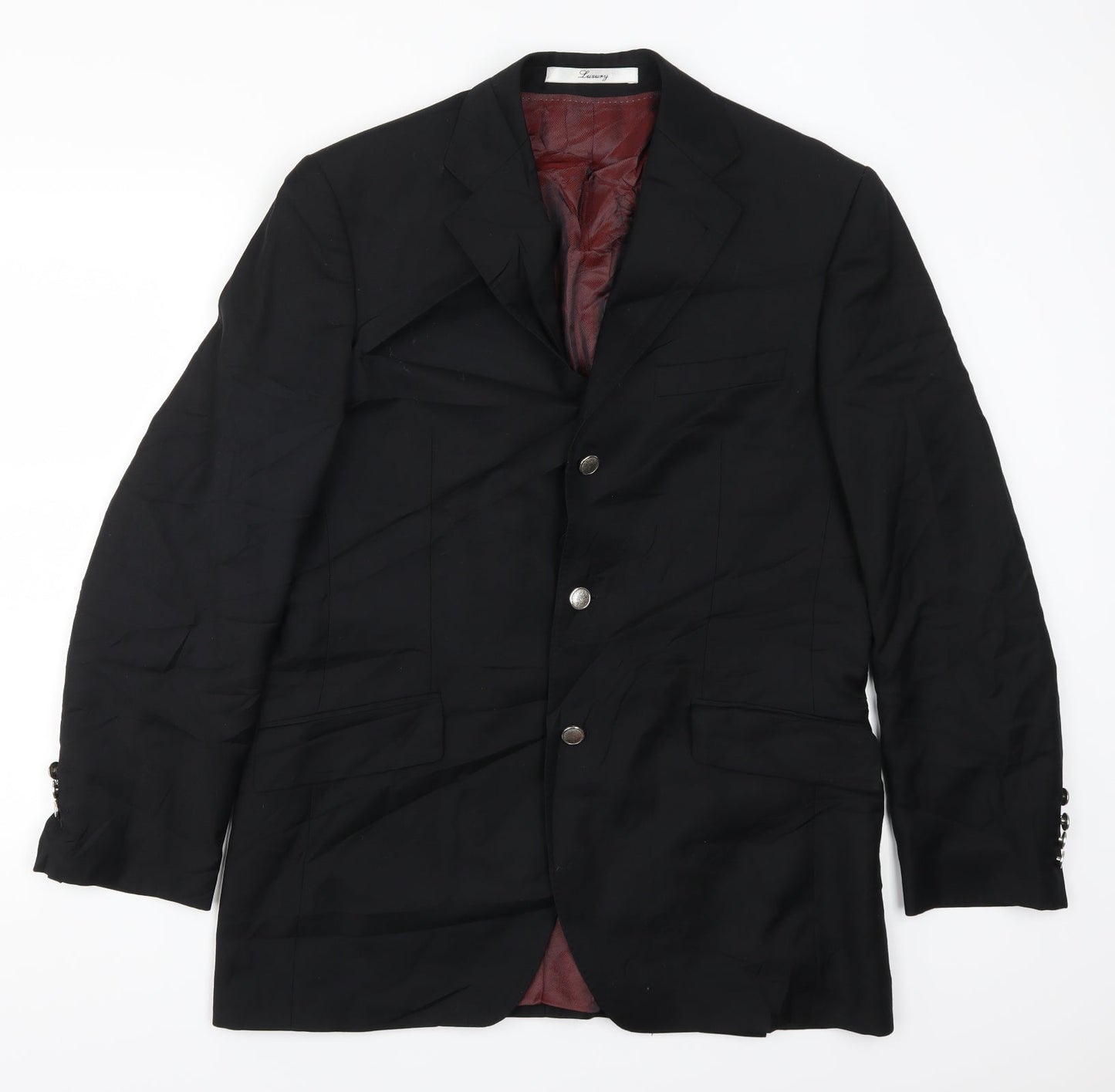 NEXT Mens Black   Jacket Suit Jacket Size 40