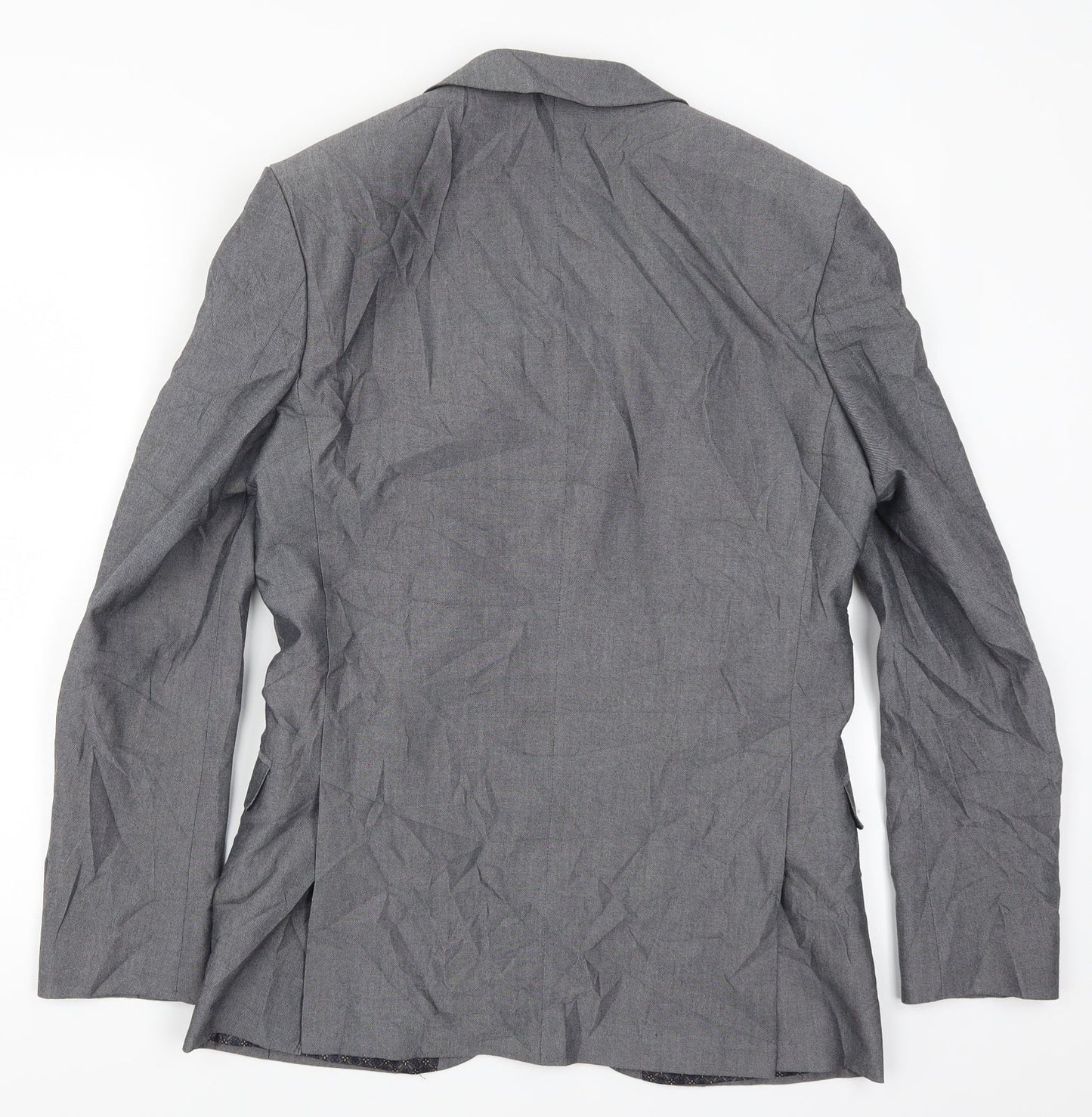 Mens UK Size 36 Limehaus Regular Grey Suit Jacket