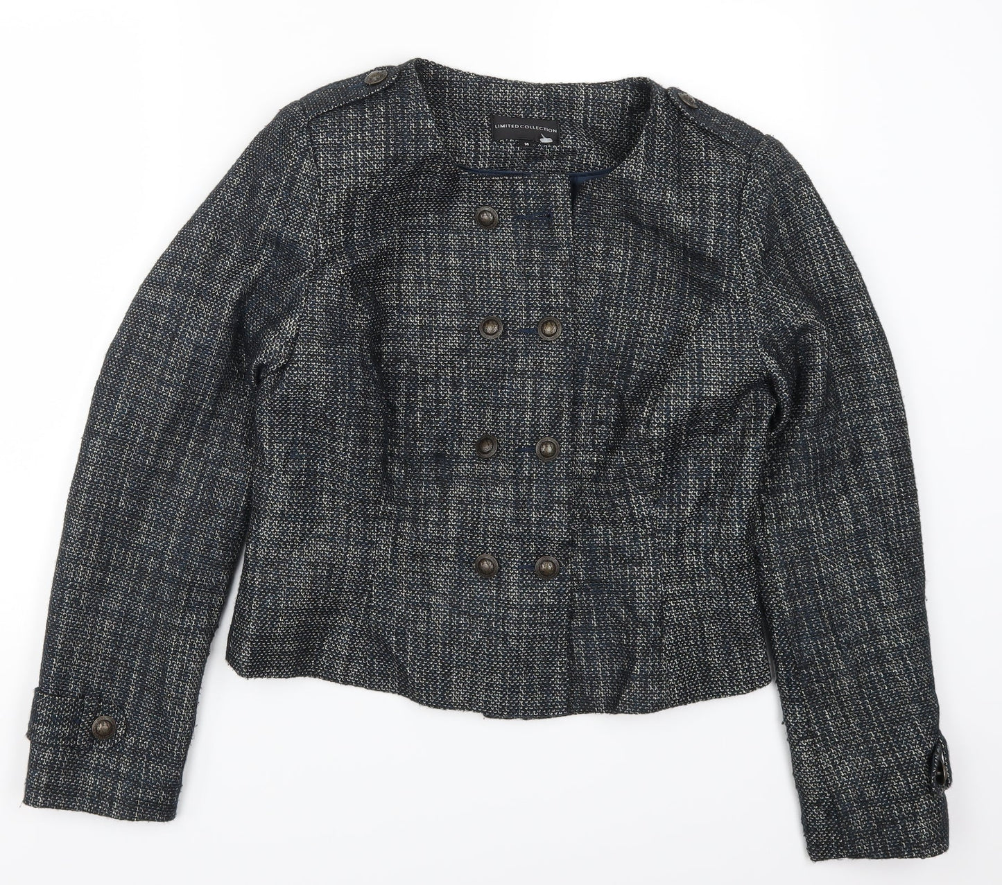 Womens UK Size 14 Marks and Spencer Blue Jacket