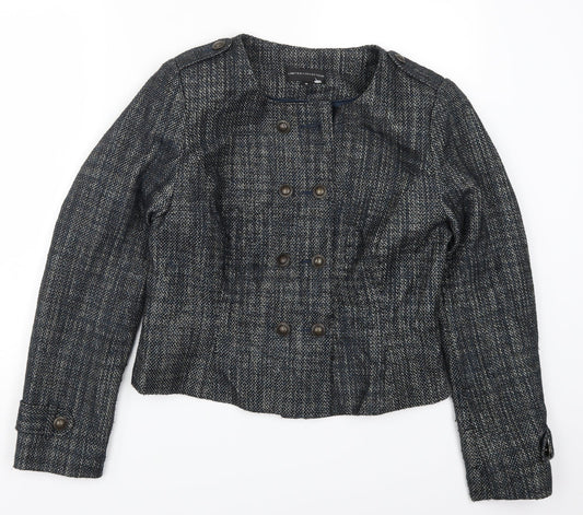 Womens UK Size 14 Marks and Spencer Blue Jacket