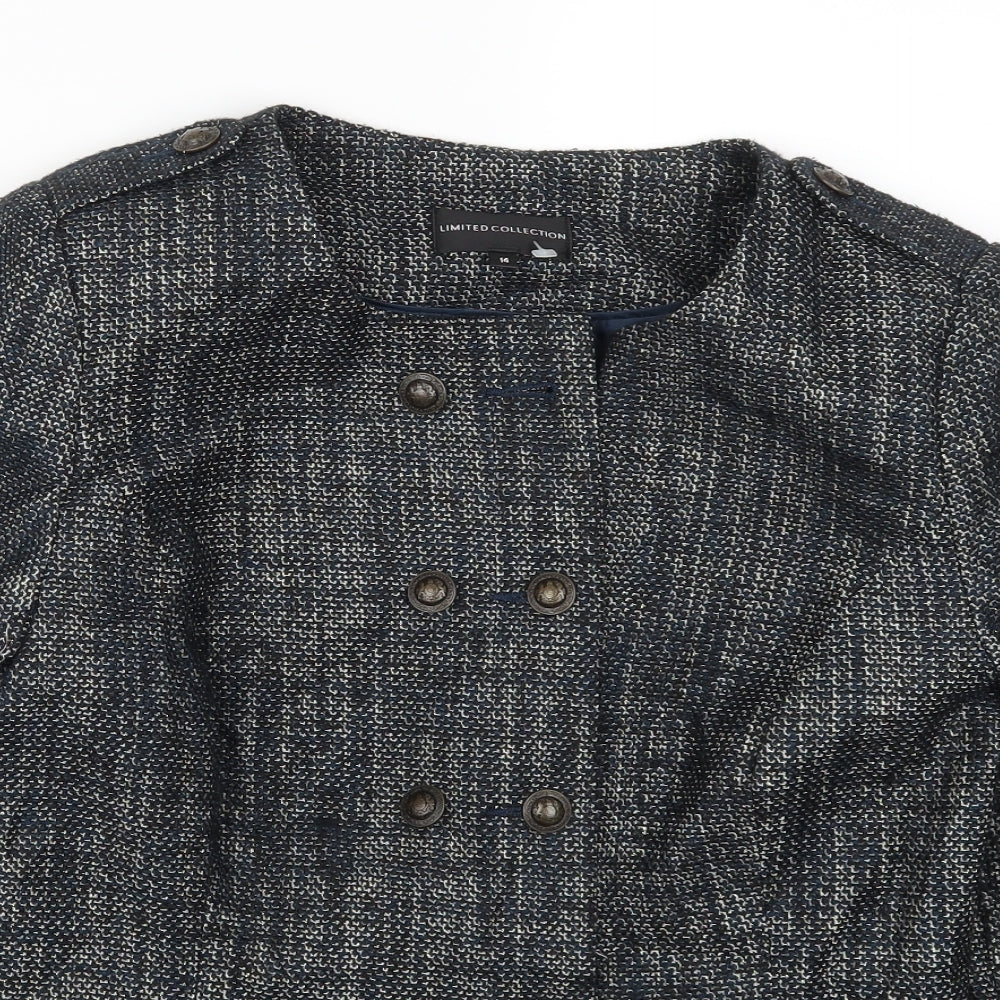 Womens UK Size 14 Marks and Spencer Blue Jacket