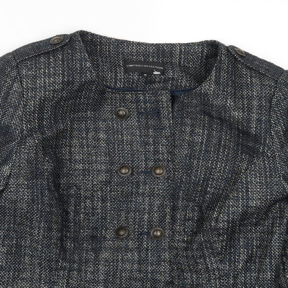 Womens UK Size 14 Marks and Spencer Blue Jacket