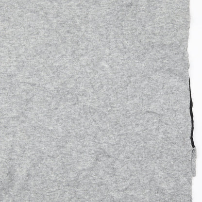 River Island Womens Grey Geometric  Pullover Jumper Size 10