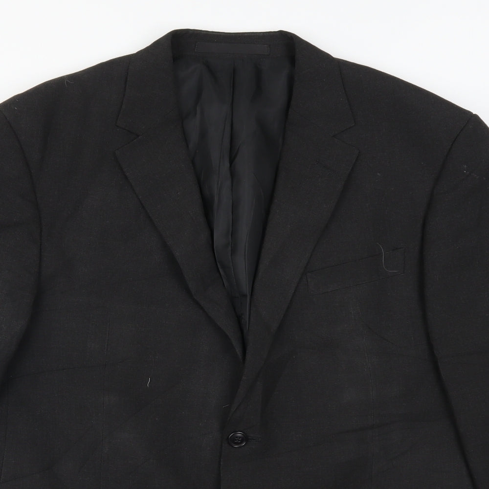 Mens UK Size 42 Marks and Spencer Regular Grey Suit Jacket