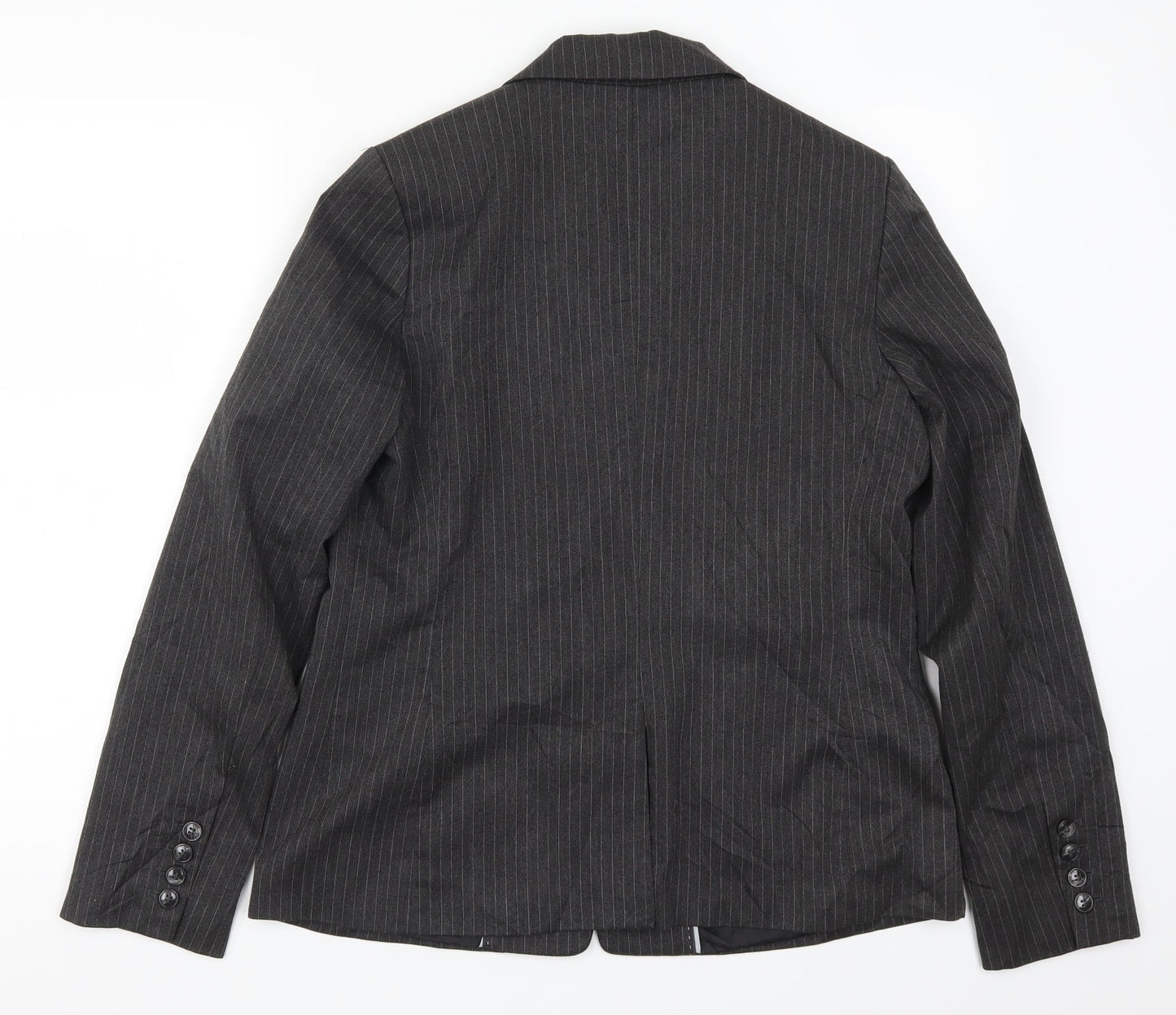 Womens UK Size 8 H&M Regular Grey Suit Jacket