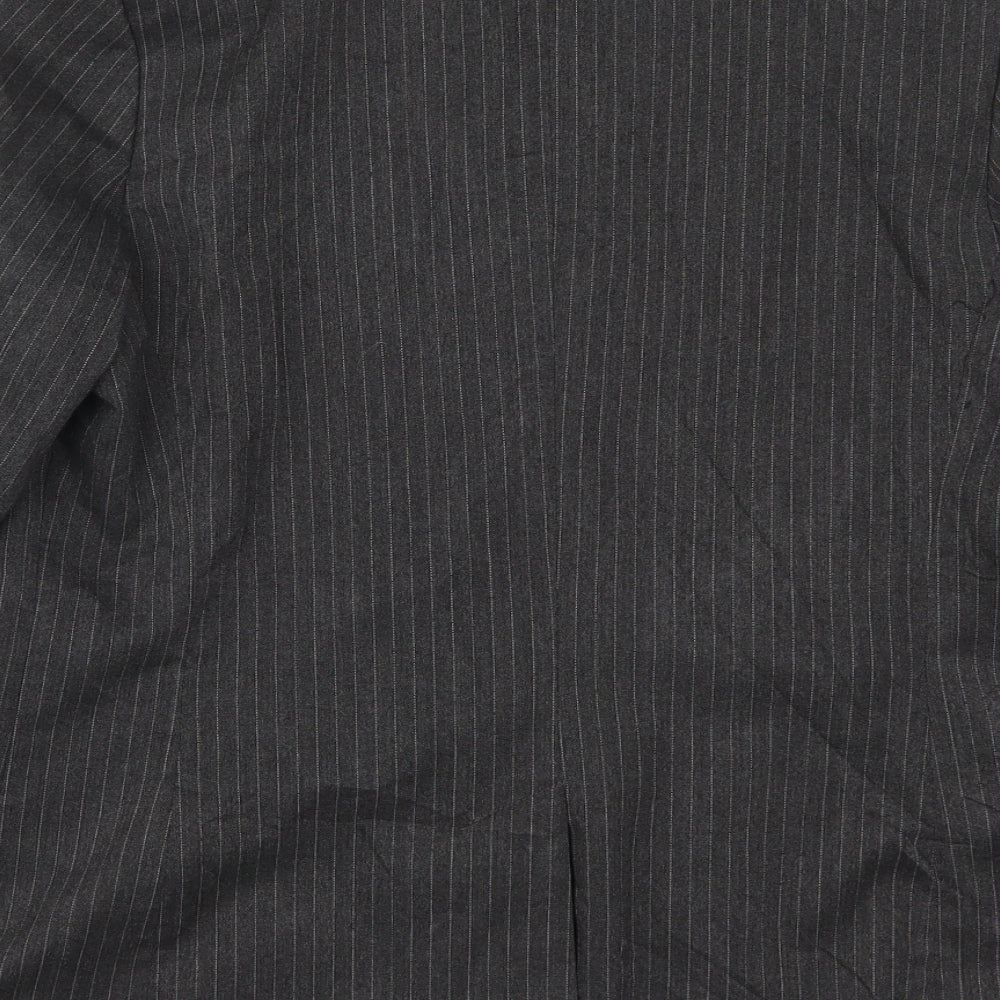 Womens UK Size 8 H&M Regular Grey Suit Jacket