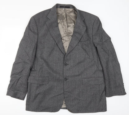 Mens UK Size 44 Marks and Spencer Regular Grey Suit Jacket