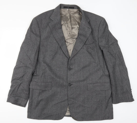 Mens UK Size 44 Marks and Spencer Regular Grey Suit Jacket