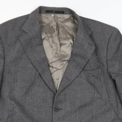 Mens UK Size 44 Marks and Spencer Regular Grey Suit Jacket