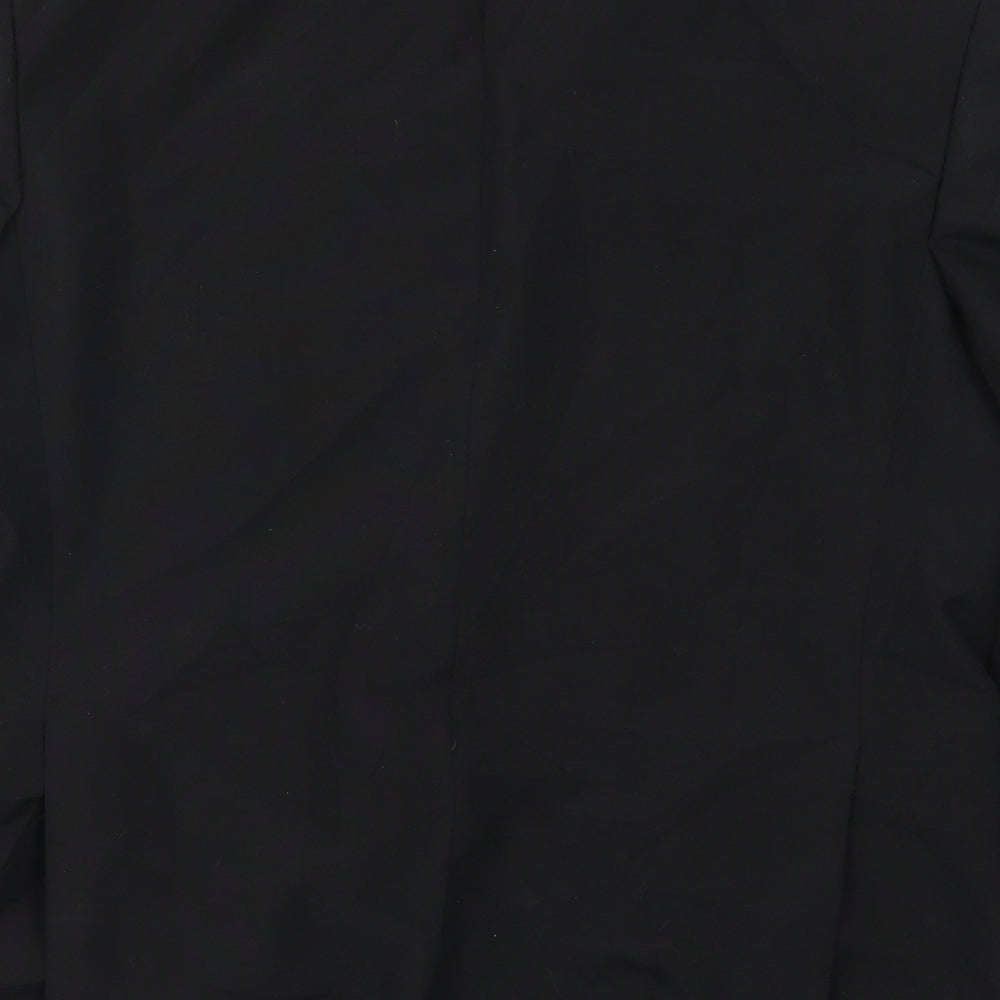 Mens UK Size 44 Preworn Regular Black Suit Jacket