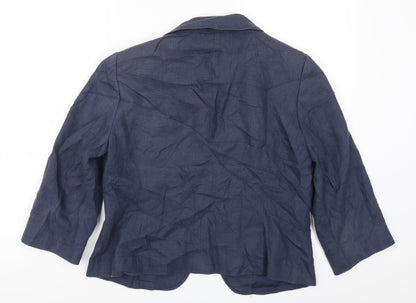 Fenn Wright Manson Womens Blue   Jacket  Size 14