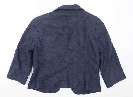 Fenn Wright Manson Womens Blue   Jacket  Size 14