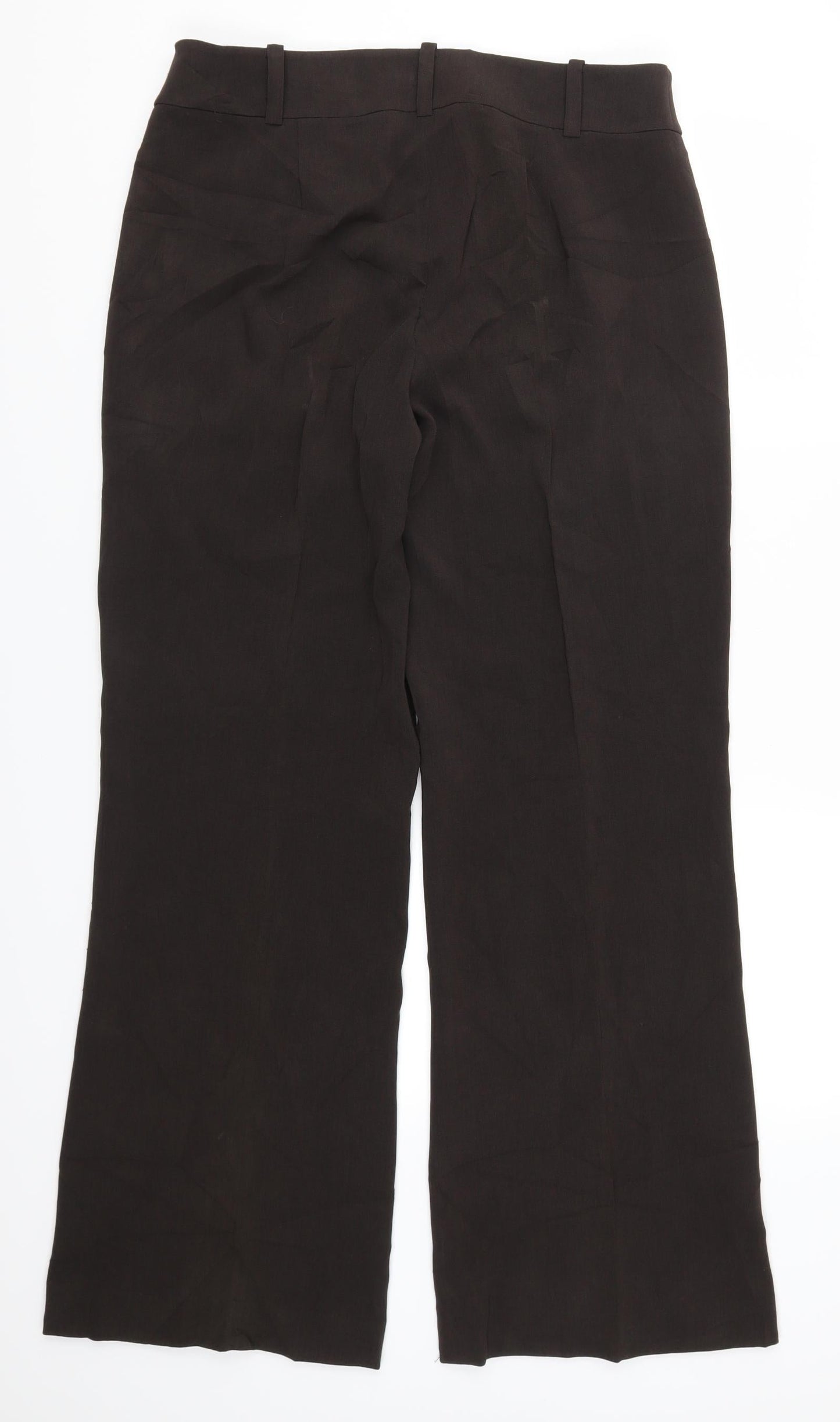 Womens UK Size 12 Planet Regular Fit  Brown Trousers