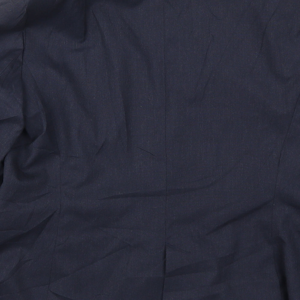 Zara Womens Blue   Jacket Suit Jacket Size 14