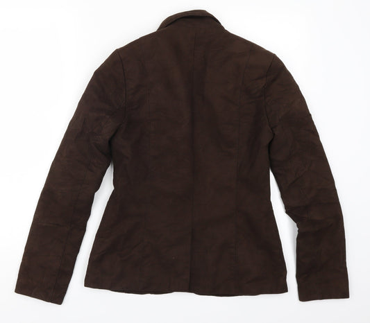 Topshop Womens Brown   Jacket Suit Jacket Size 8