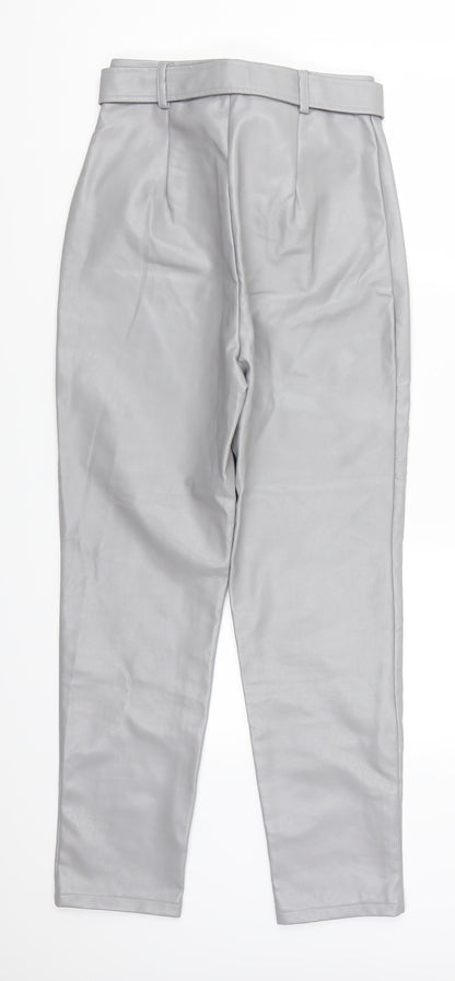 Womens UK Size 6 Missguided Regular Fit  Grey Trousers