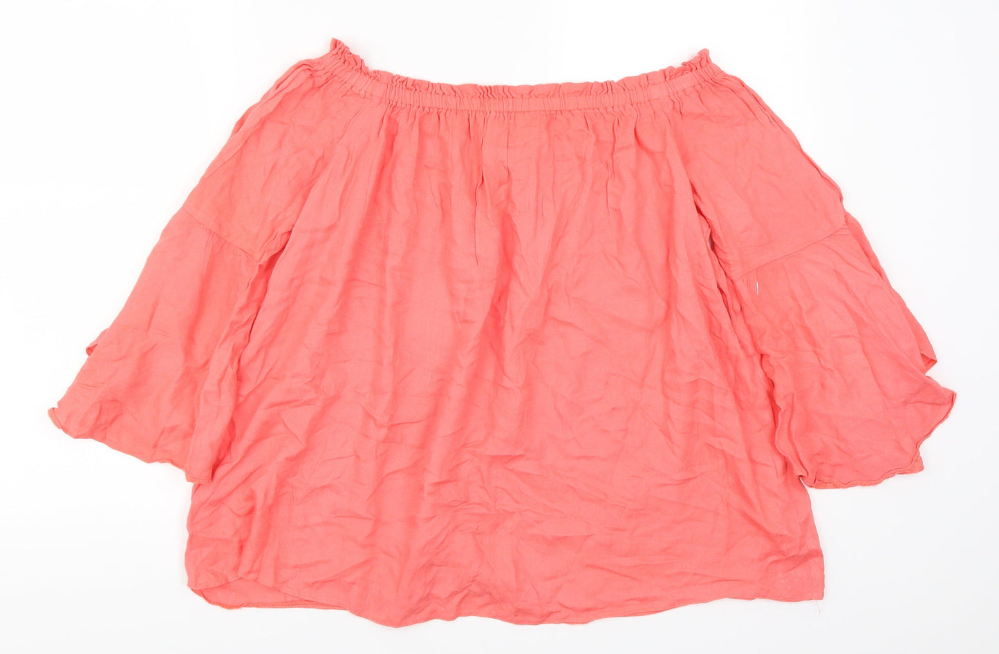 F&F Womens Pink   Basic Blouse Size 14