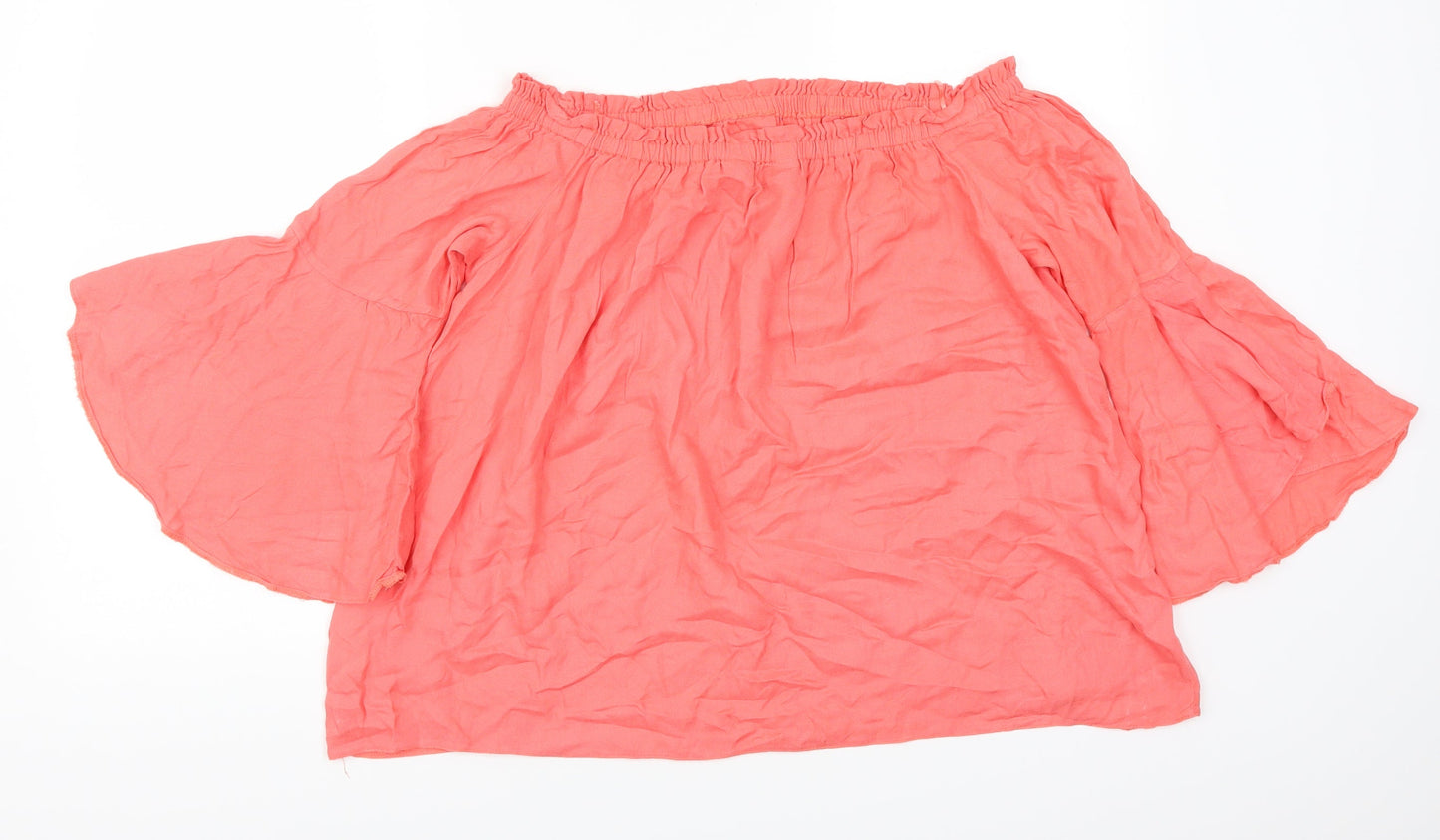 F&F Womens Pink   Basic Blouse Size 14
