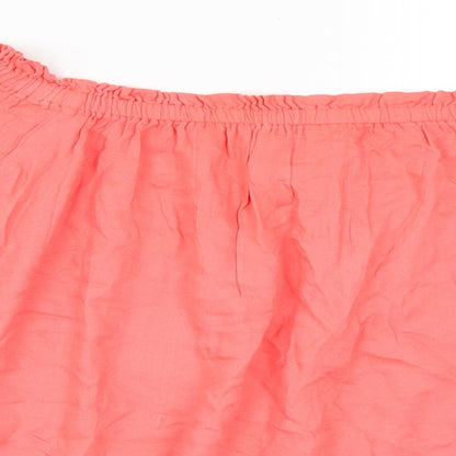 F&F Womens Pink   Basic Blouse Size 14