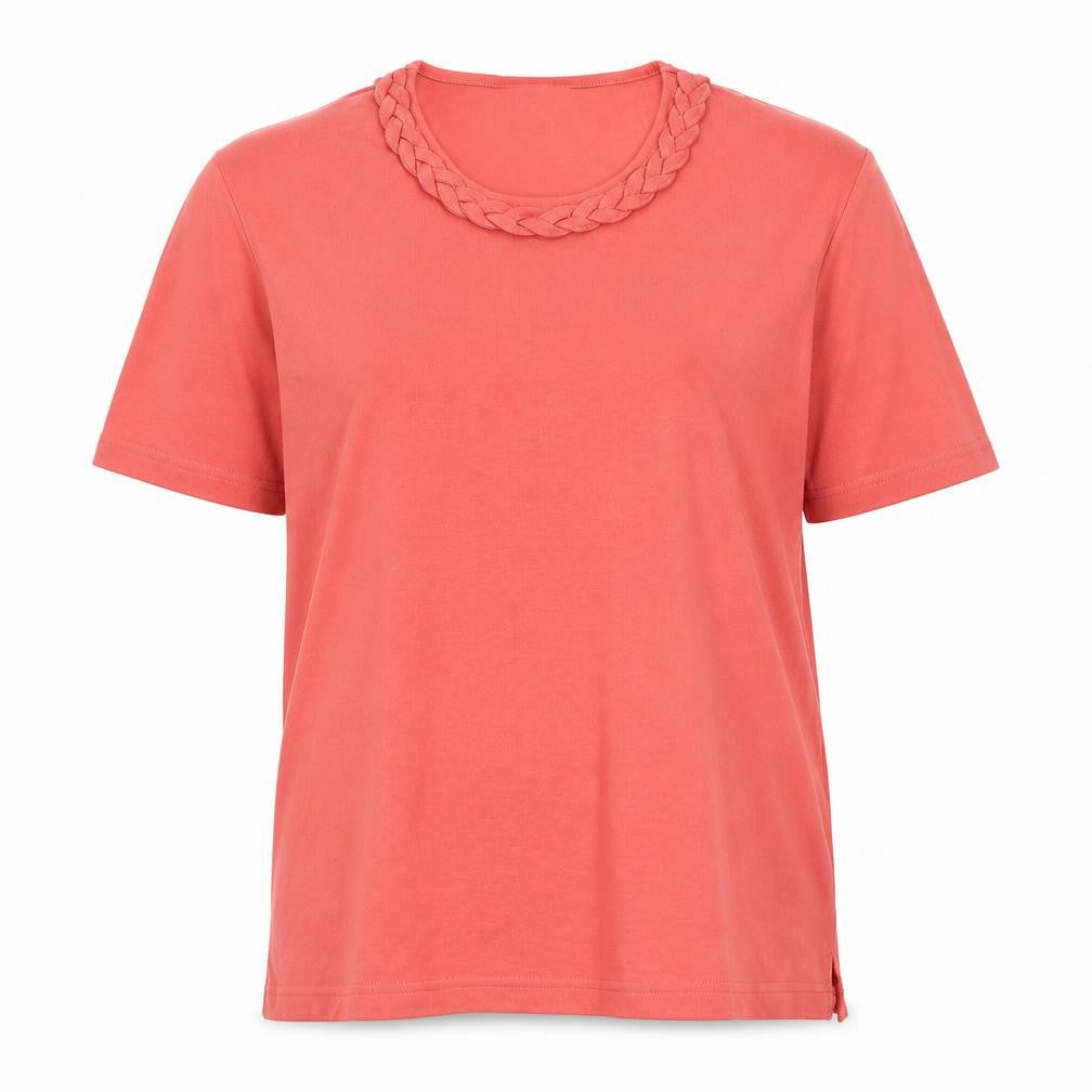 Fabrizio Womens Pink   Basic T-Shirt Size XL