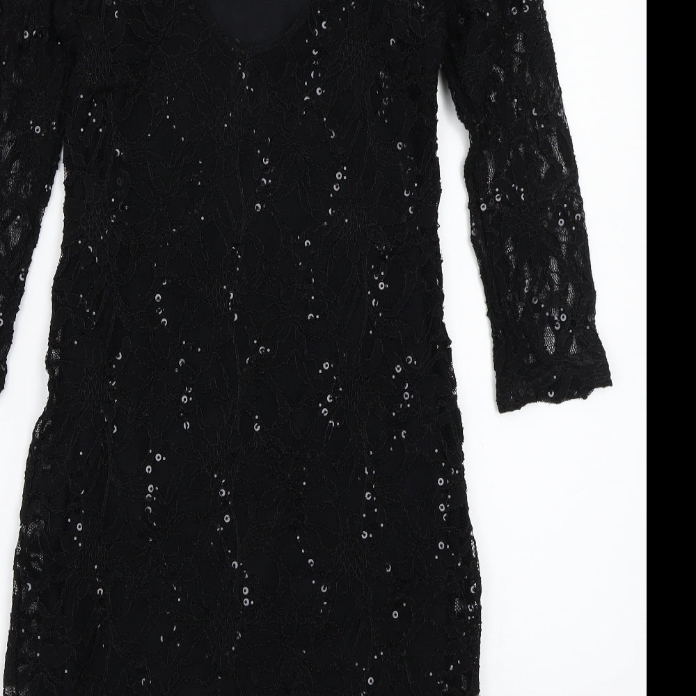 Evie Womens Black   A-Line  Size 10