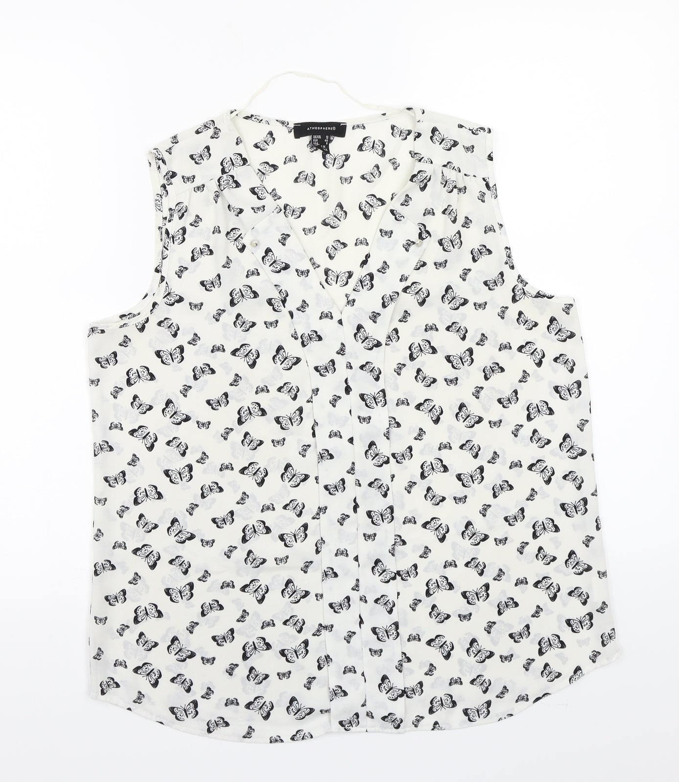 Primark Womens White   Basic Button-Up Size 12