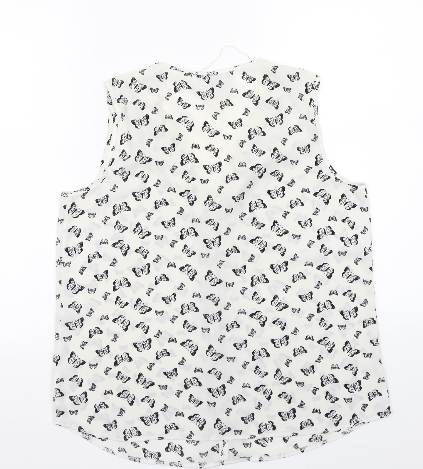 Primark Womens White   Basic Button-Up Size 12