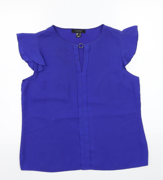 Primark Womens Blue   Basic Blouse Size 12