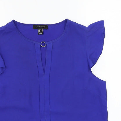 Primark Womens Blue   Basic Blouse Size 12