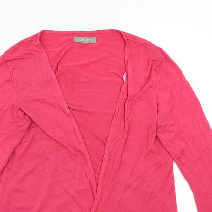 Loungerie Womens Pink   Cardigan Jumper Size M