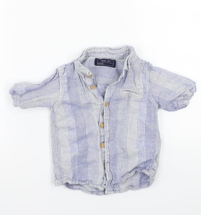 Next Boys Blue   Basic Button-Up Size 12-18 Months