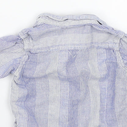Next Boys Blue   Basic Button-Up Size 12-18 Months