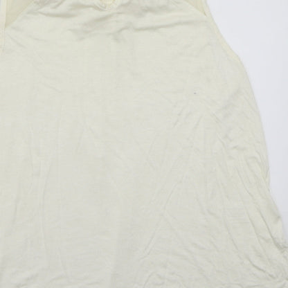 Primark Womens Ivory   Basic T-Shirt Size 8